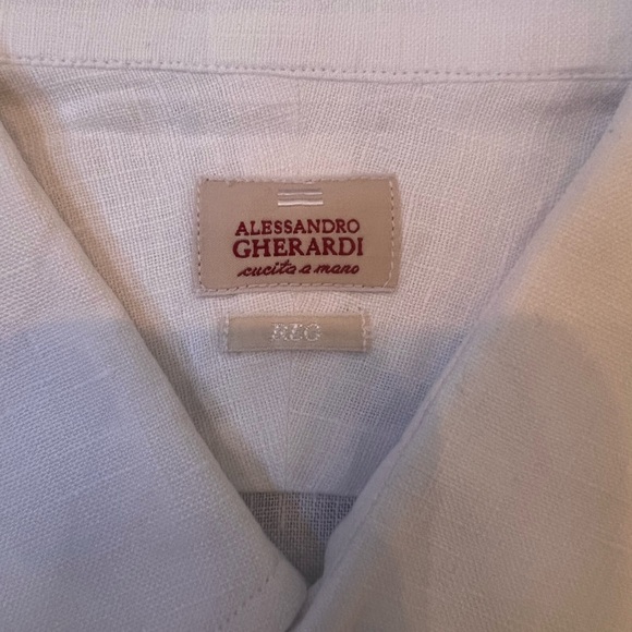 Duo of Italian Linen Shirts - Picture 3 of 14